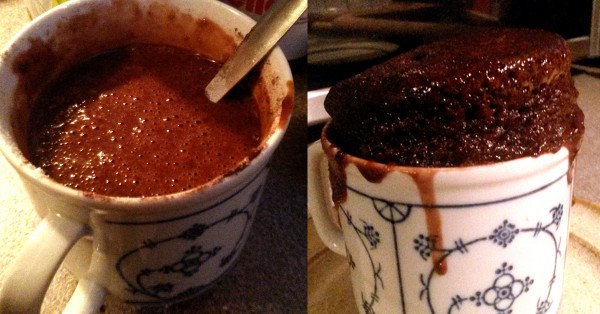 Tassenkuchen aus der Miktowelle