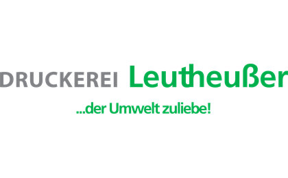 Firmenanzeige Druckerei Leutheußer