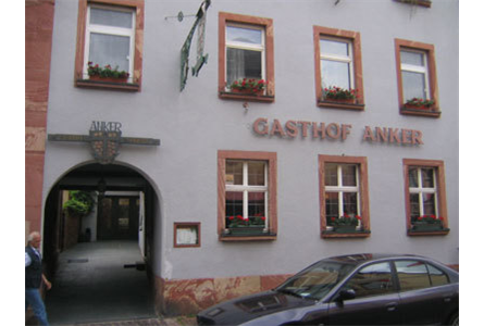 Firmenanzeige Gasthof Zum Anker Inh. Rudolf Zöller