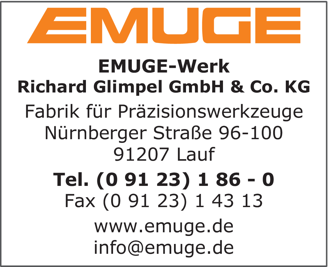Firmenanzeige EMUGE Werk Richard Glimpel GmbH & Co. KG