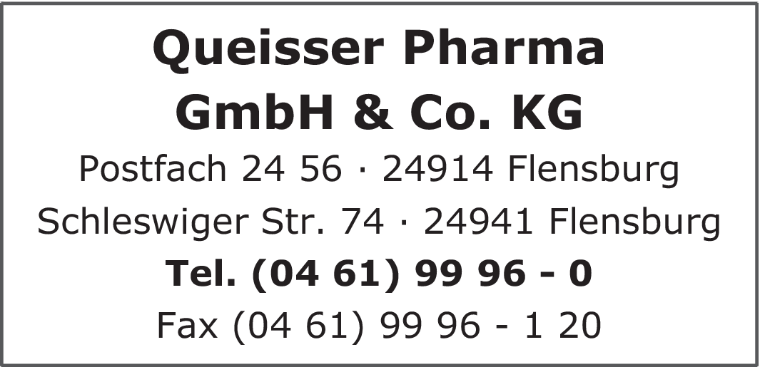 Firmenanzeige Queisser Pharma GmbH & Co. KG
