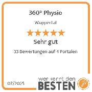 360° Physio - werkenntdenBESTEN.de Qualitätssiegel