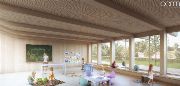 Sollberger Bögli Architekten AG - Pädagogisches Zentrum für Hören und Sprache in Münchenbuchsee (Schweiz) - 3D Architekturvisualisierung loomn, Gütersloh