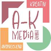 A-K Media GmbH - Ihre kleine Werbeagentur mit Fotografie aus dem Rosendorf Steinfurth (Bad Nauheim) - LOGO