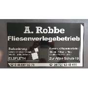 A. Robbe  Fliesenverlegebetrieb Inh. André Robbe - LOGO