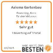 Aalema Gartenbau - werkenntdenBESTEN.de Qualitätssiegel