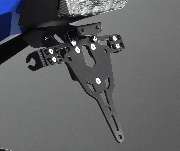 ABM ergonomic style | Eine Marke der ABM Fahrzeugtechnik GmbH - Verstellbarer Motorrad Nummernschildhalter von ABM ergonomic style