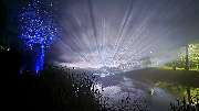 ACLS Lasershow und Lichtkunst - Lichtkunst Eintauchen Aidenbach Kunst im Park