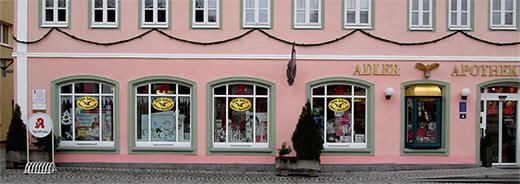 Adler-Apotheke - Aussenansicht der Adler-Apotheke