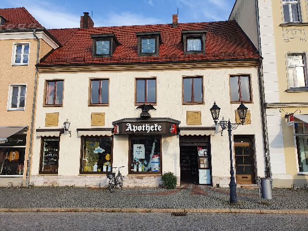 Adler Apotheke Beeskow - Aussenansicht der Adler A …