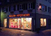 Adler-Apotheke Weilheim/Teck - Aussenansicht der Adler-Apotheke Weilheim/Teck