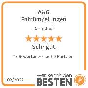 A&G Entrümpelungen - werkenntdenBESTEN.de Qualitätssiegel