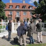 Die Churchill-Villa während der Potsdamer Konferenz in Babelsberg
