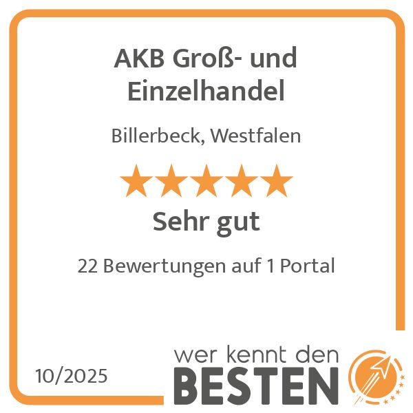 AKB Groß- und Einzelhandel - werkenntdenBESTEN.de  …