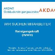 AKDAG Gebäudereinigungsservice - Reinigungskraft (m/w/d)