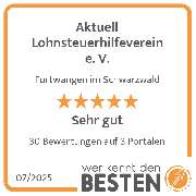 Aktuell Lohnsteuerhilfeverein e. V. - werkenntdenBESTEN.de Qualitätssiegel