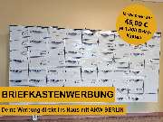 AKW Berlin - Agentur für Kulturevent Werbung Berlin e.K. - Flyer in Briefkasten verteilen Berlin