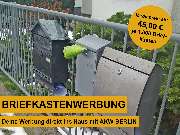 AKW Berlin - Agentur für Kulturevent Werbung Berlin e.K. - Flyerverteilung Briefkasten Werbung