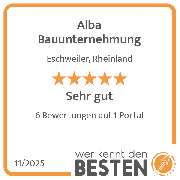 Alba Bauunternehmung - werkenntdenBESTEN.de Qualitätssiegel