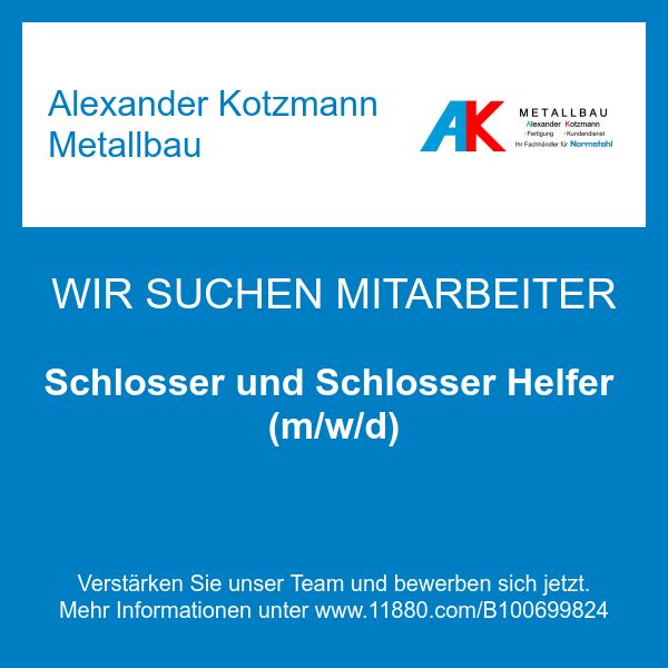 Alexander Kotzmann Metallbau - Schlosser und Schlo …