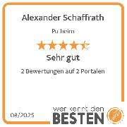 Alexander Schaffrath - werkenntdenBESTEN.de Qualitätssiegel