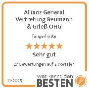 Allianz General Vertretung Reumann & Grieß OHG - werkenntdenBESTEN.de Qualitätssiegel