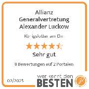 Allianz Generalvertretung Alexander Luckow - werkenntdenBESTEN.de Qualitätssiegel