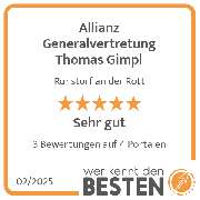 Allianz Generalvertretung Thomas Gimpl - werkenntdenBESTEN.de Qualitätssiegel