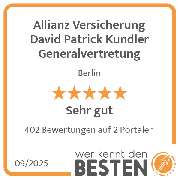Allianz Versicherung David Patrick Kundler Generalvertretung - werkenntdenBESTEN.de Qualitätssiegel