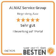 ALMAZ Service Group - werkenntdenBESTEN.de Qualitätssiegel