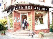Almenhof-Apotheke - Aussenansicht der Almenhof-Apotheke