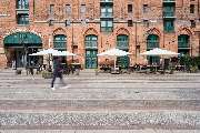 Alte Liebe - Restaurant / Café / Brunch - Eingang zum Cafe-Restaurant Alte Liebe