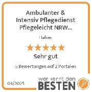 Ambulanter & Intensiv Pflegedienst Pflegeleicht NRW GmbH - werkenntdenBESTEN.de Qualitätssiegel