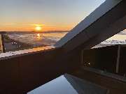 Amrum Residenz GmbH & Co. KG - Blick vom Balkon auf den Sonnenuntergang
