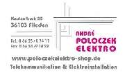Andre Poloczek Elektro - Visitenkarte