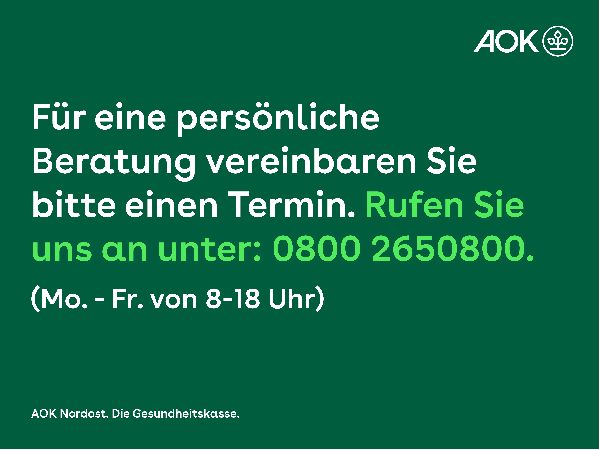 AOK Nordost - Servicecenter Finsterwalde - Um eine …