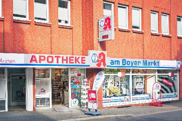 Apotheke am Boyer Markt - Aussenansicht der Apothe …