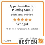 Appartmenthaus I. Plüming GmbH - werkenntdenBESTEN.de Qualitätssiegel