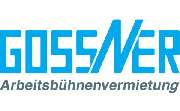 Arbeitsbühnenvermietung Gossner GmbH - LOGO