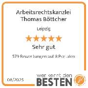 Arbeitsrechtskanzlei Thomas Böttcher - werkenntdenBESTEN.de Qualitätssiegel