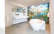 art'otel Cologne, Powered by Radisson Hotels - artotel suite bathroom
