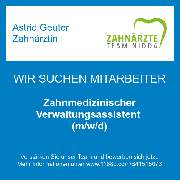 Astrid Geuter Zahnärztin - Zahnmedizinischer Verwaltungsassistent (m/w/d)