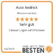 Auto Andrick - werkenntdenBESTEN.de Qualitätssiegel