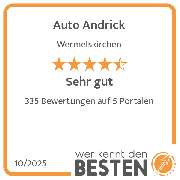 Auto Andrick - werkenntdenBESTEN.de Qualitätssiegel