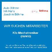Auto Böhme Inh.Hans Joachim Böhme - Kfz-Mechatroniker (m/w/d)