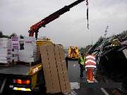 Autohaus Funke Inh. Andreas Funke - Abschleppdienst A38 Thüringen A71 - Entladung eines verunfalltem Lkw