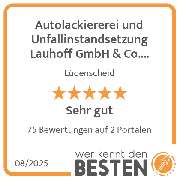Autolackiererei und Unfallinstandsetzung Lauhoff GmbH & Co. KG - werkenntdenBESTEN.de Qualitätssiegel