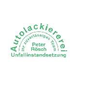 Autolackiererei Unfallinstandsetzung Peter Rösch - LOGO