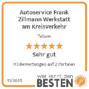 Autoservice Frank Zillmann Werkstatt am Kreisverkehr - werkenntdenBESTEN.de Qualitätssiegel