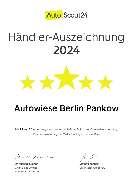 Autowiese Berlin - 2024 Händler-Auszeichnung 
Autoscout 24